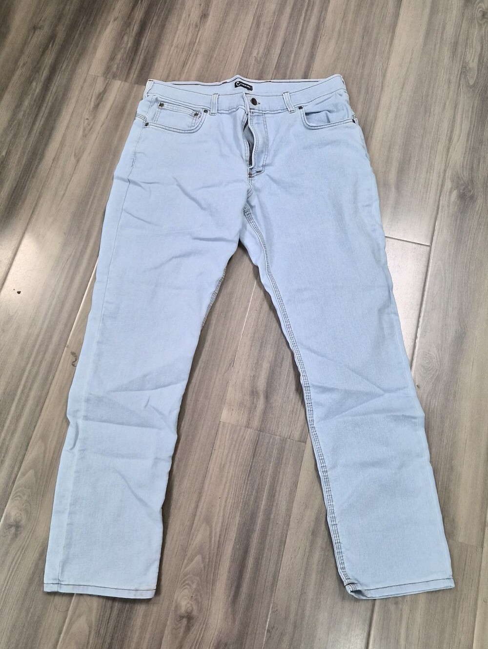 Origin Delta Flex Jeans Light Blue Men's Straight-Leg Jeans